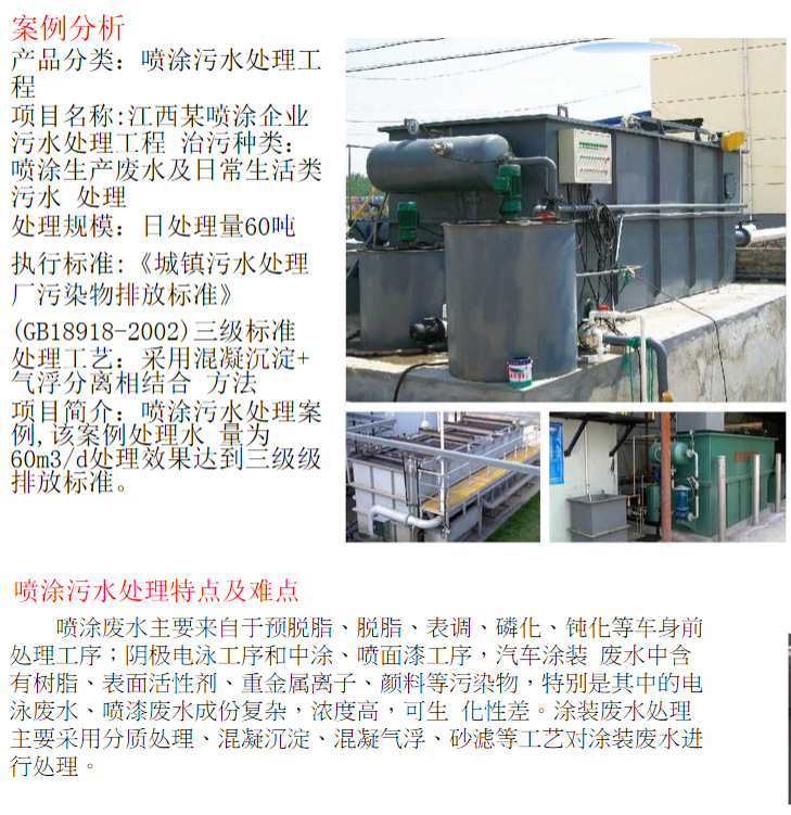 喷涂污水处理工程(图2)